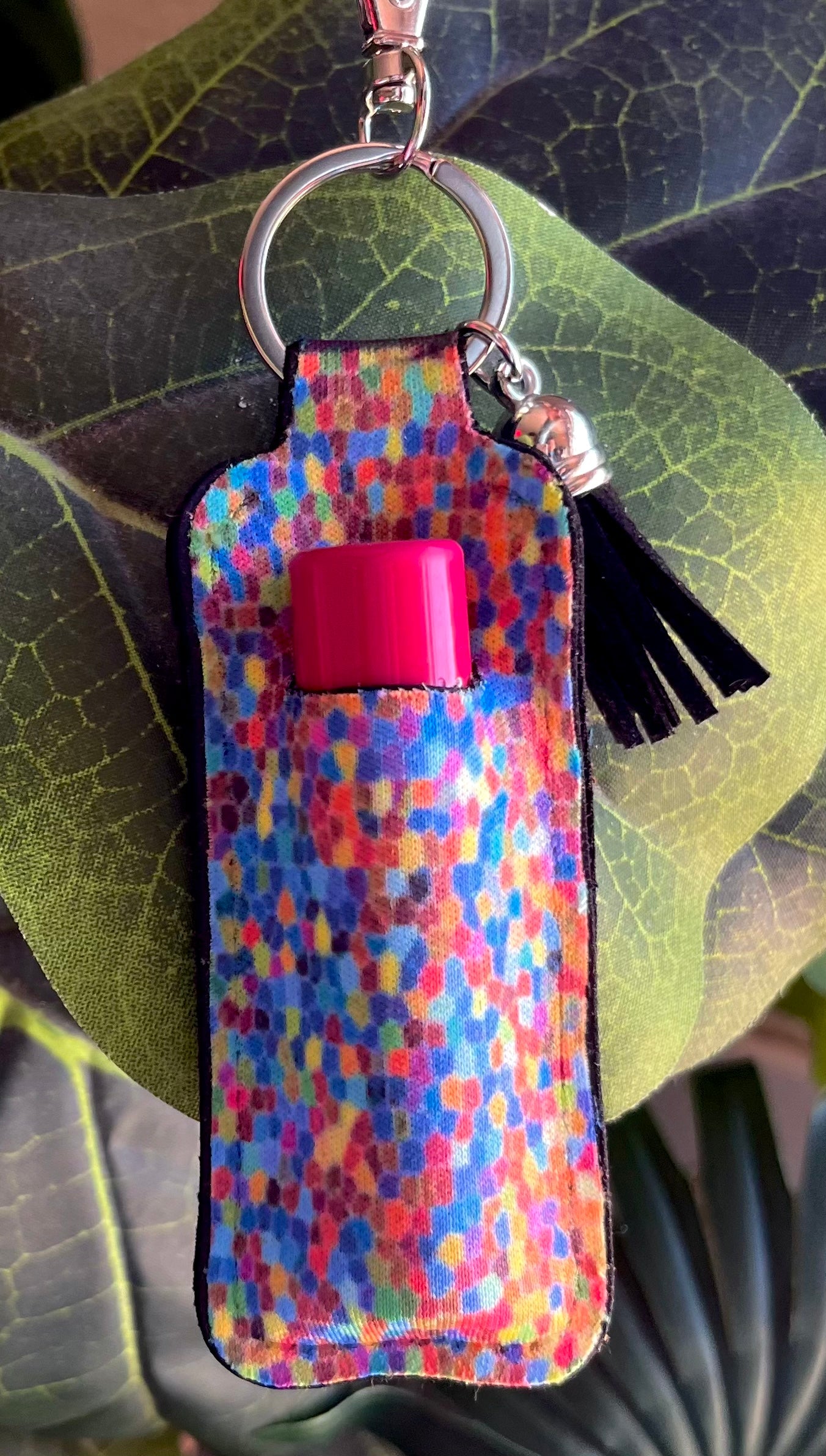 Chapstick Holder Keychain