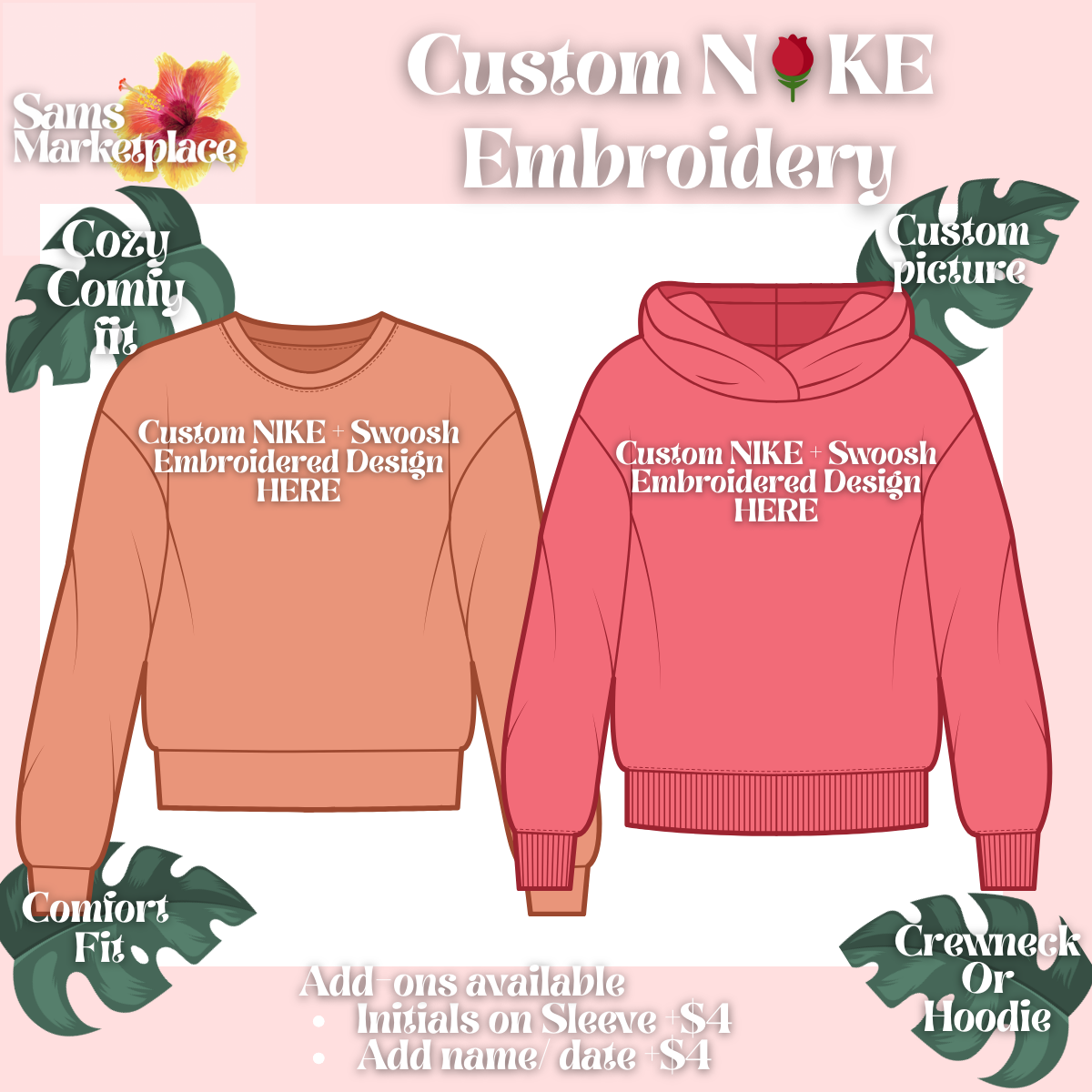 Custom N¡KE Embroidery