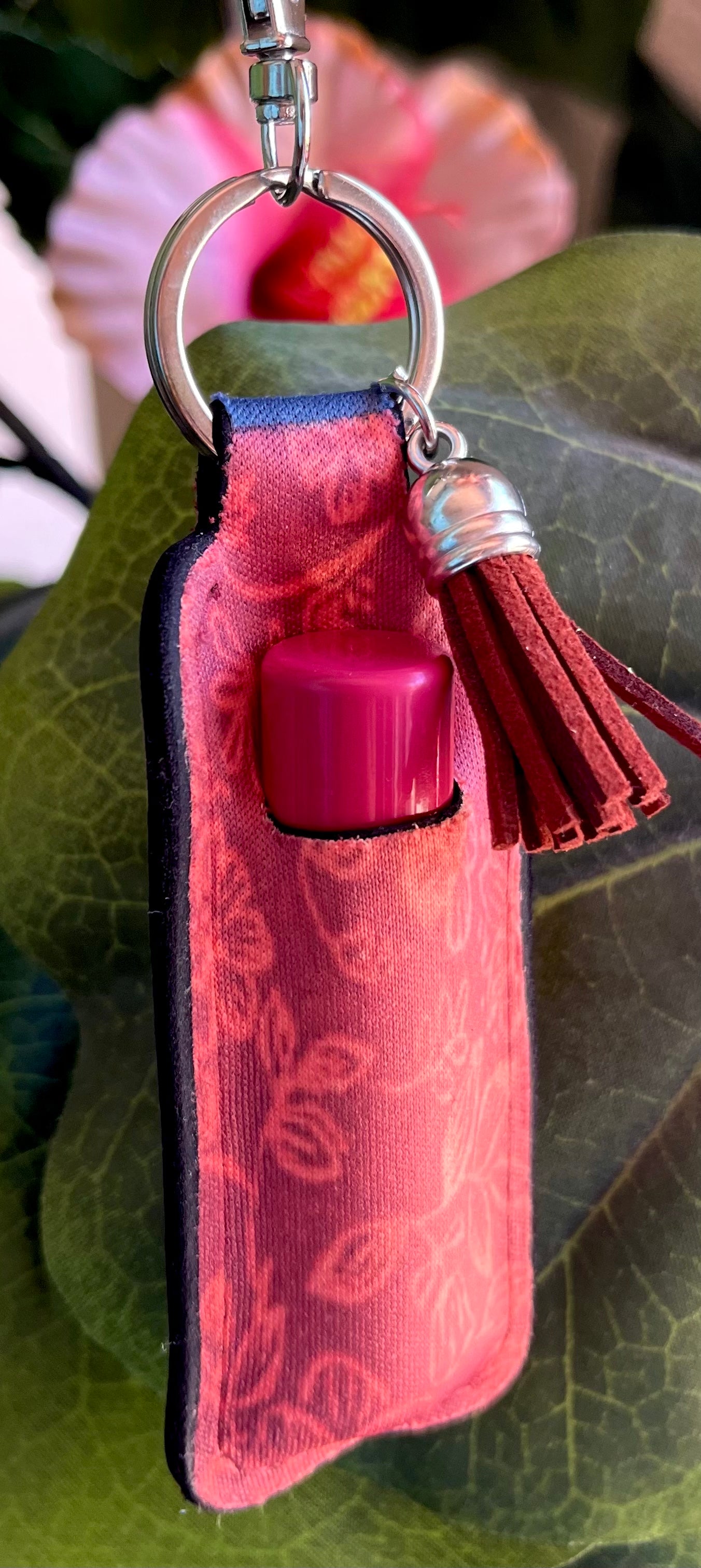 Chapstick Holder Keychain