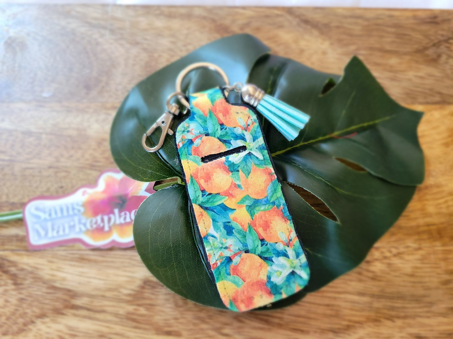 Chapstick Holder Keychain