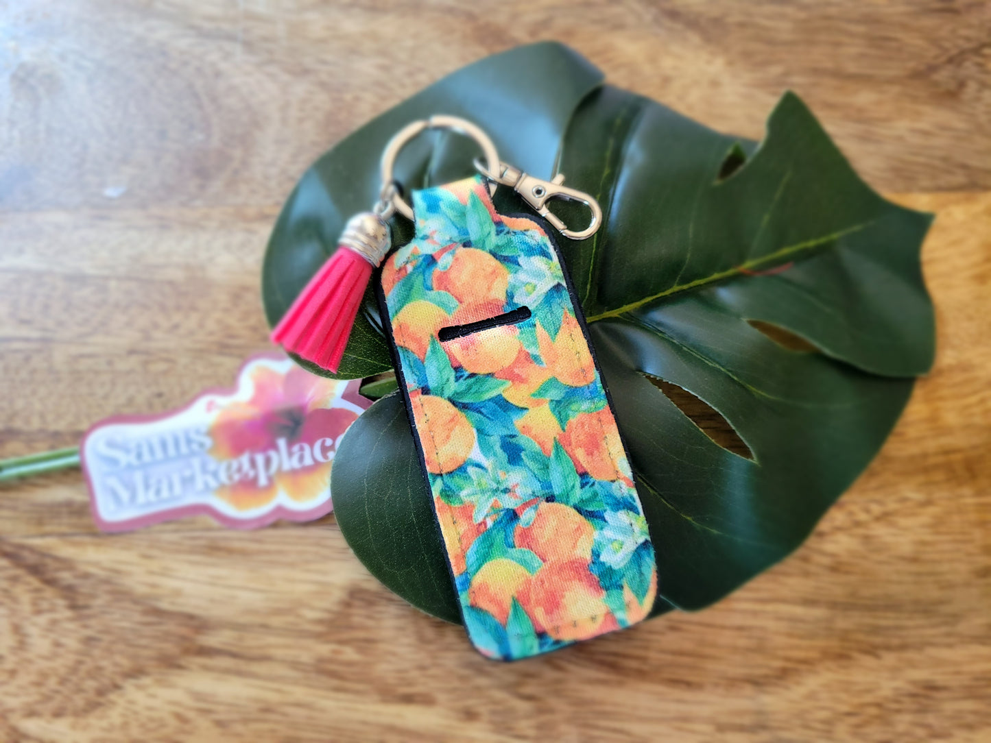 Chapstick Holder Keychain