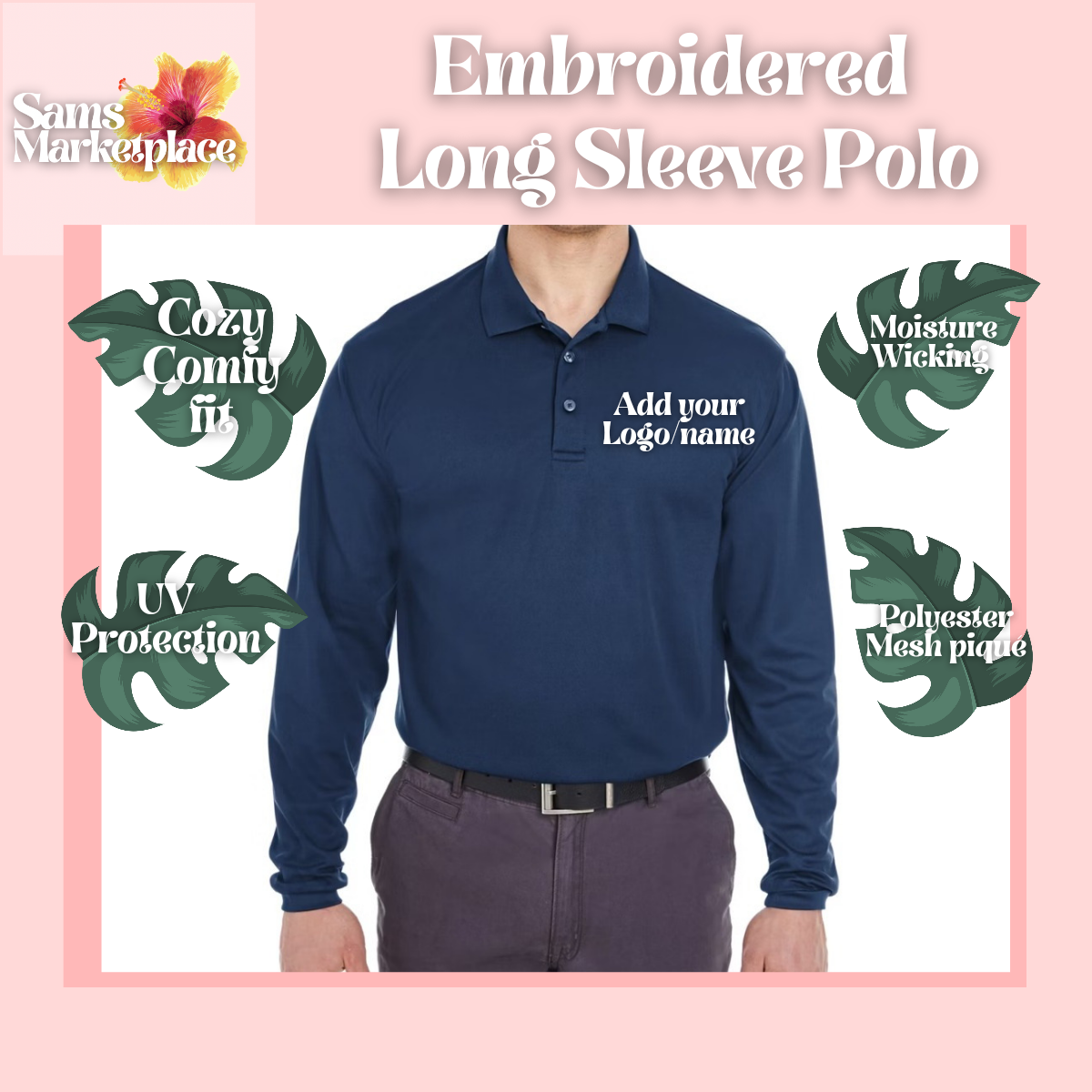 Embroidered Polo