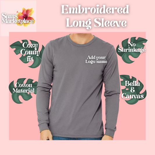 Embroidered Long Sleeve