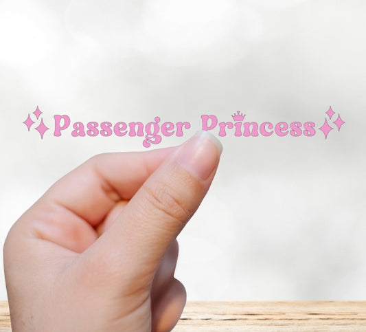 Passenger Princess Decal