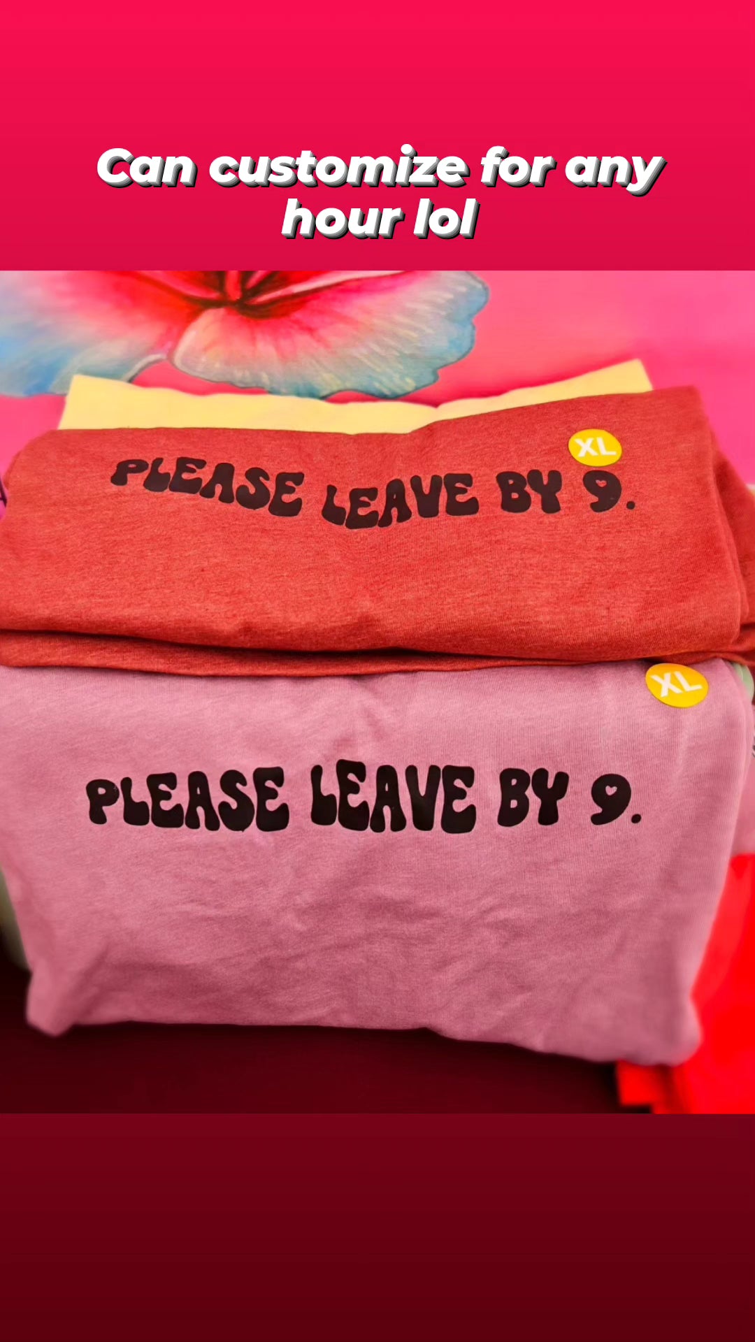 Please leave by.. tee