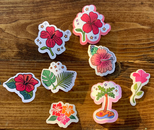 Hibiscus Favs Stickers